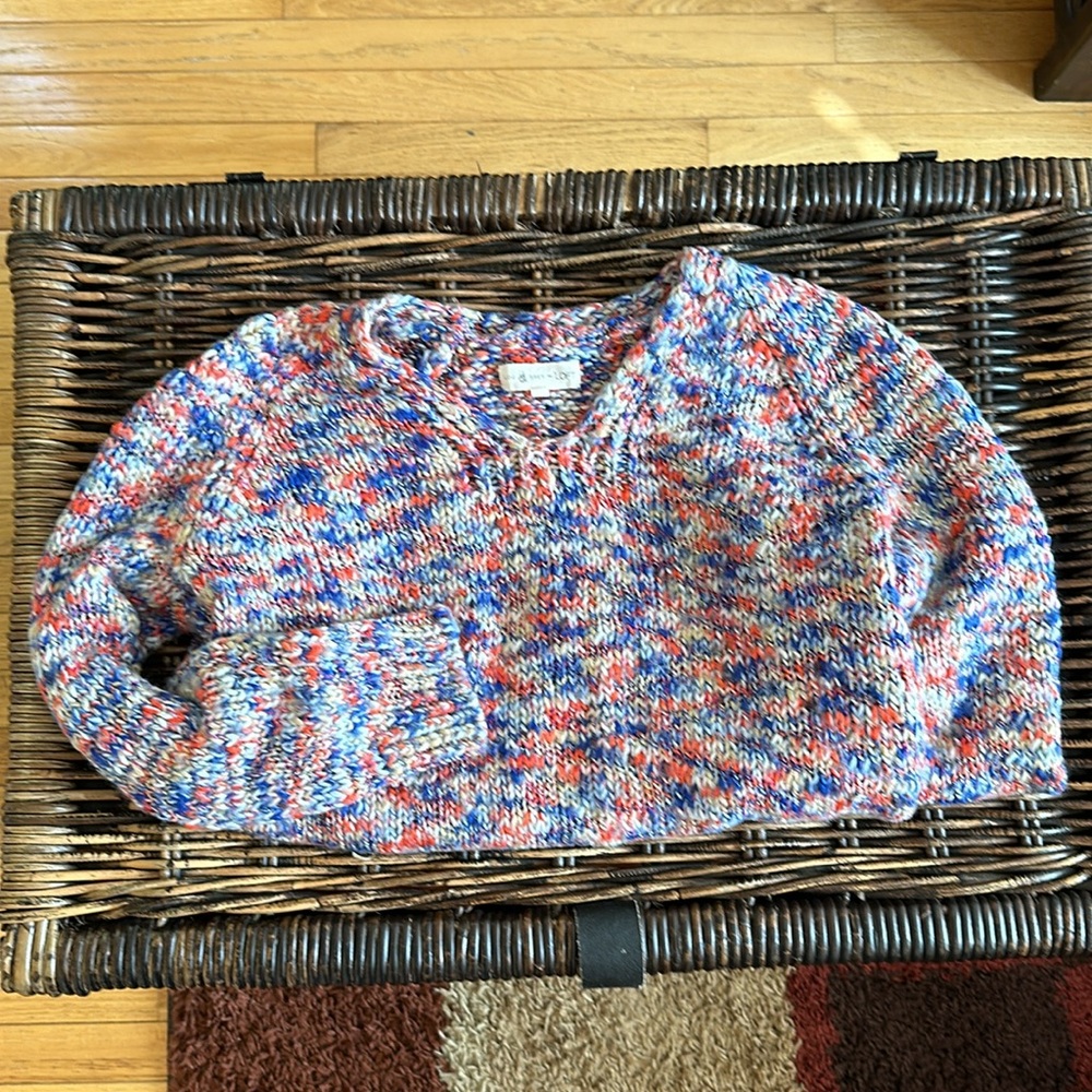 Lou & Grey Marled Sweater size medium - Picture 7 of 9